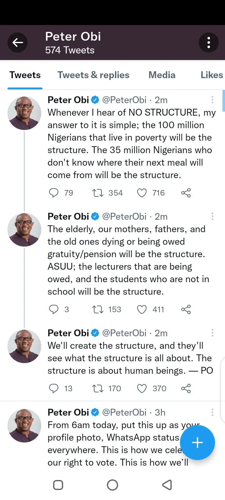 Those Who Lives in Poverty Will Be Structured, If I am Elected President In 2023 - Peter Obi