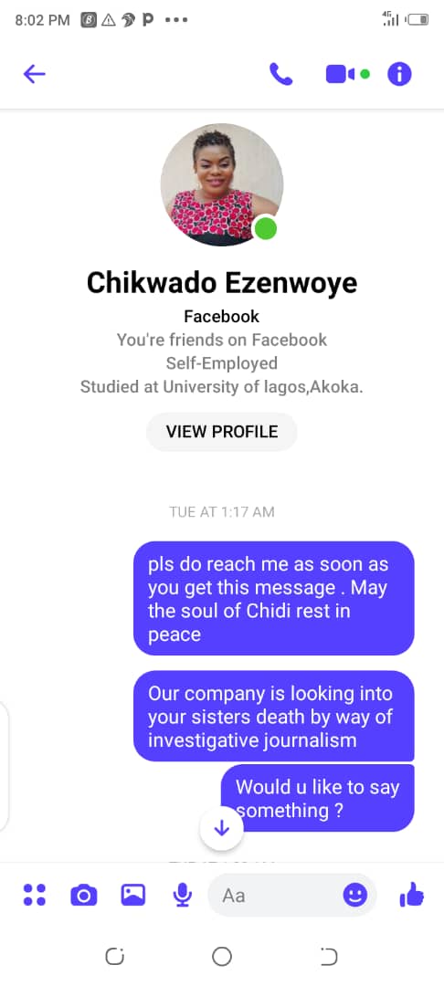 Fact check: Mba Mba’s Wife alleged Murder Bell News Releases Evidence that Chikwado and Mba Mba are lying Following the accounts given by Obi Afam Iloka and the father of the late Chidi Iloka (Nee Ezenwonye), both claimed that the family members of… https://bellnewsonline.com/fact-check-mba-mbas-wife-alleged-murder-bell-news-releases-evidence-that-chikwado-and-mba-mba-are-lying/