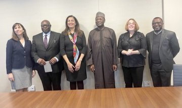 JUST IN: INEC Chairman meets US officials in Washington over 2023 election [PICS]