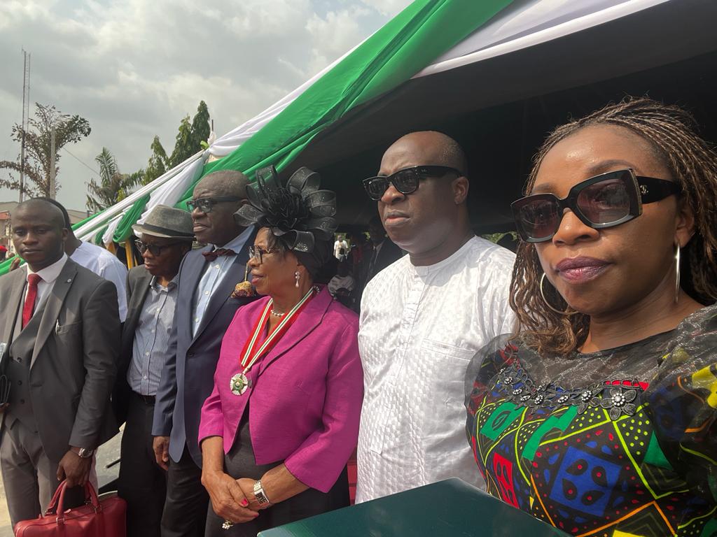 Jubilation As Imo State University Awards Dame Virgy Ngozi Etiaba Doctorate Degree In