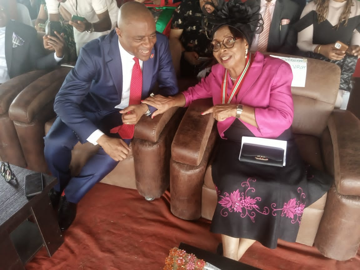 Jubilation As Imo State University Awards Dame Virgy Ngozi Etiaba Doctorate Degree In