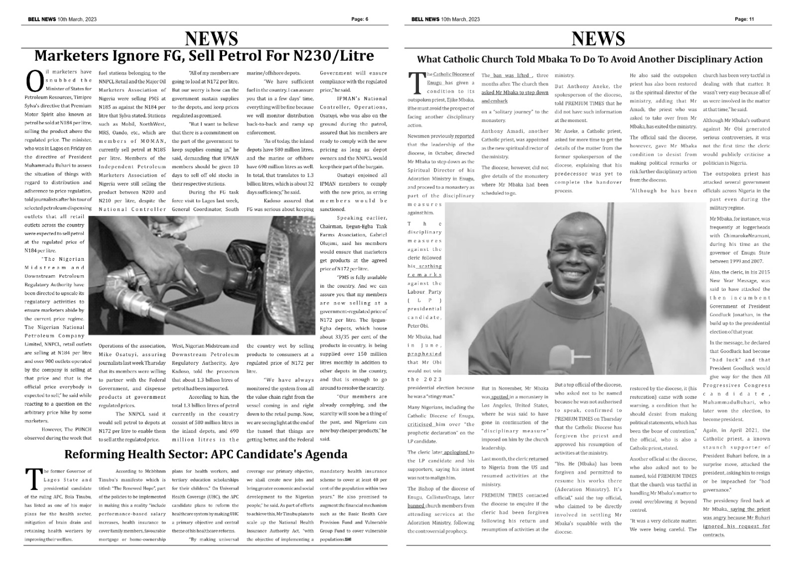 Latest Edition Of Bellnewspaper Out Now Grab Your Or Read Below
