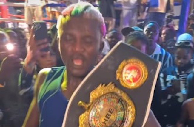 Portable Emerges Victorious over Charles Okocha in Celebrity Boxing Clash