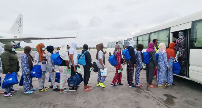 Over 300 Nigerians Stranded in Libya Return to Nigeria