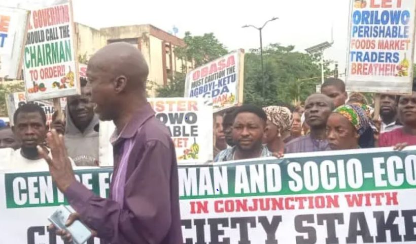 Traders Stage Protest, Urge Lagos Government Approval for Market Location