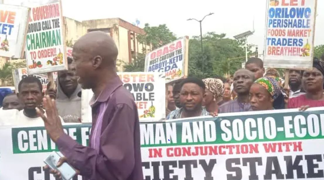 Traders Stage Protest, Urge Lagos Government Approval for Market Location