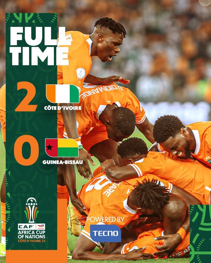 Ivory Coast Secures Opening Victory Against Guinea Bissau in AFCON