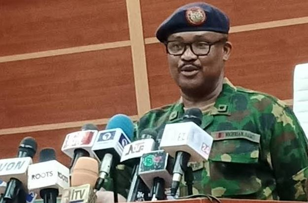 "Army Urges Nigerians: 'No Gree for Terrorists'"