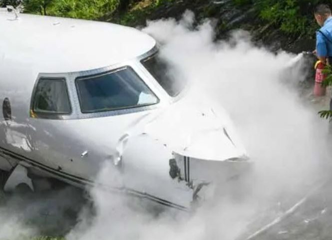 Private Jet Carrying VIPs Crash-Lands in Ibadan