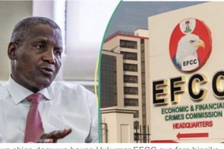 EFCC Clarifies Visit to Dangote Group, Citing Forex Allocation Investigation