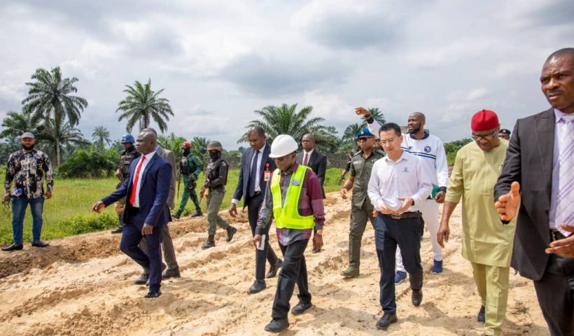 Governor Alex Otti Inspects Port Harcourt Road, Commends Progress