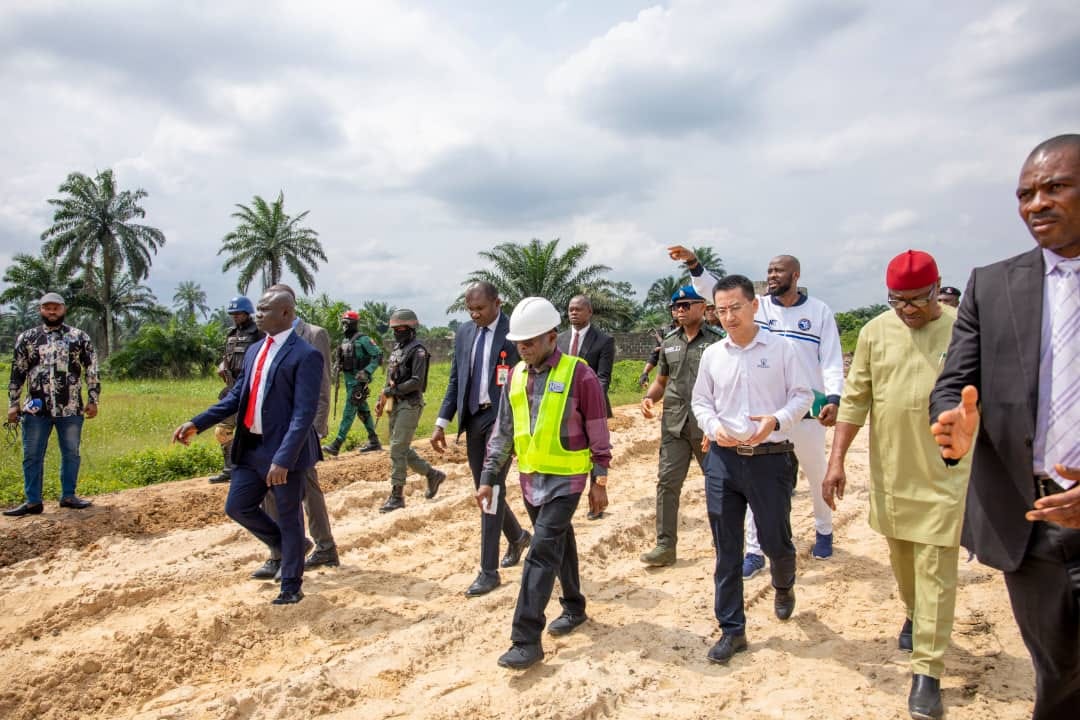 Governor Alex Otti Inspects Port Harcourt Road, Commends Progress