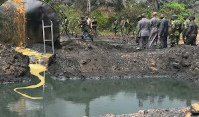 Joint Task Force uncovers 14 illicit oil refining sites in Rivers State