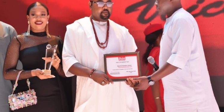 Anambra Celebrates as High Chief Dr. Christopher Ndubuisi Receives Sun Newspaper's Investor of the Year Award