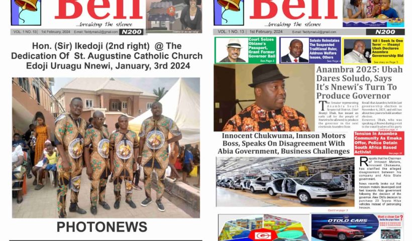 Bell Newspaper Resumes Publication