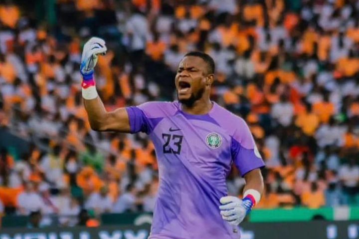 Stanley Nwabali Poised to Make History as First Nigerian Goalkeeper with Five Consecutive Clean Sheets in AFCON