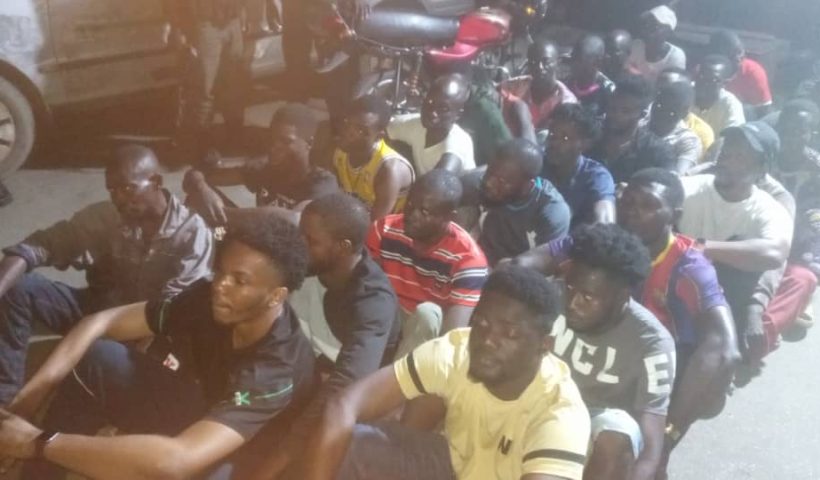 Police Crackdown: 26 Suspects Arrested, Victims Rescued in Raid on Criminal Hideouts in Lagos