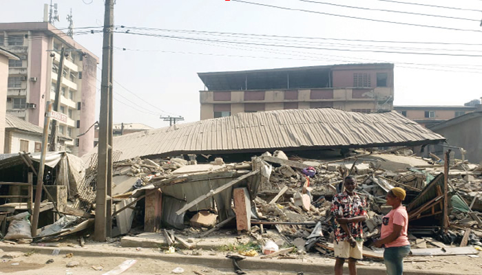 Multiple Individuals Trapped in Onitsha Building Collapse