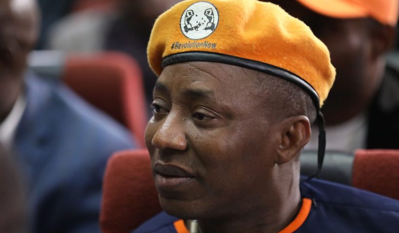 Federal Government Drops Treason Case Against Sowore