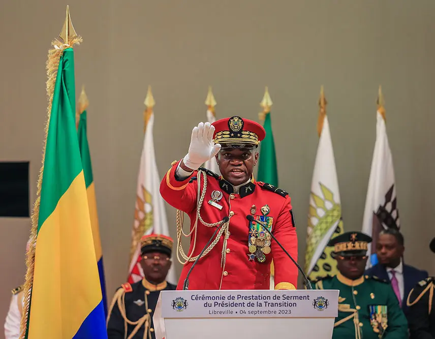 Gabon's Military Leader Faces Scrutiny Six Months After Ousting Bongo Dynasty