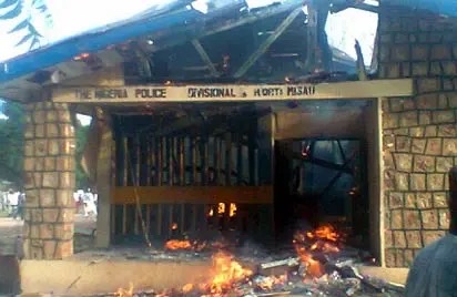 Fire Ravages Gombe Mobile Police Barracks