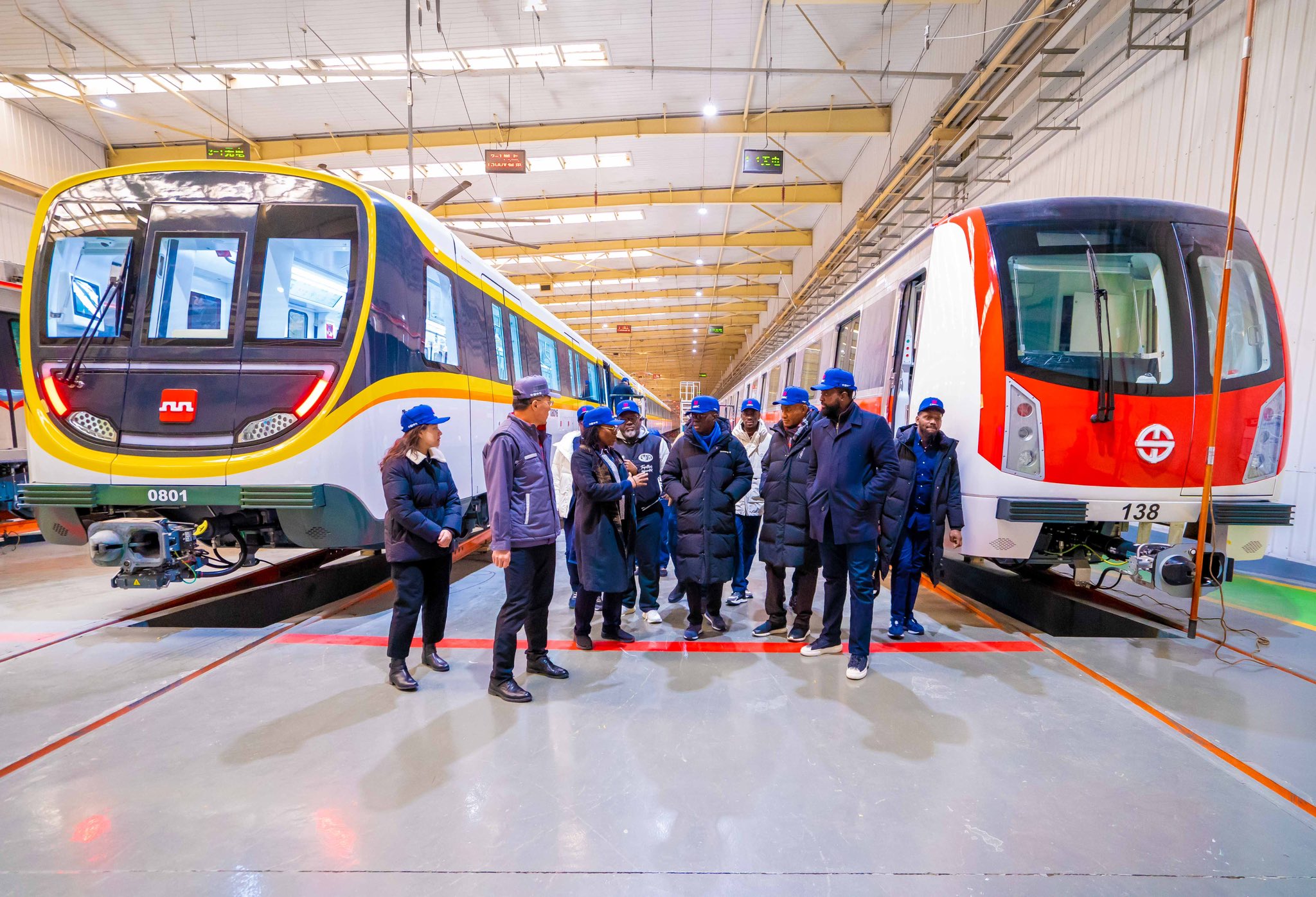 Tinubu Set to Unveil Lagos Red Line Rail Project This Thursday