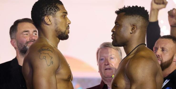 Anthony Joshua Encourages Ngannou to Stay in Boxing After Knockout Defeat